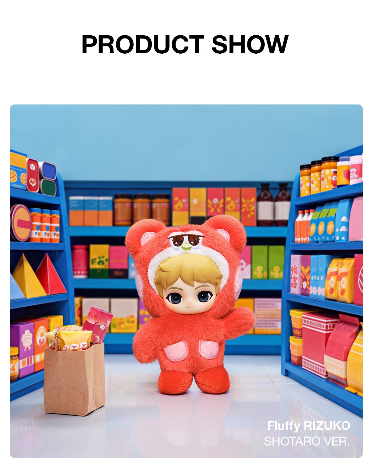 RIIZE Fluffy Club Series Vinyl Plush Doll Pendant
