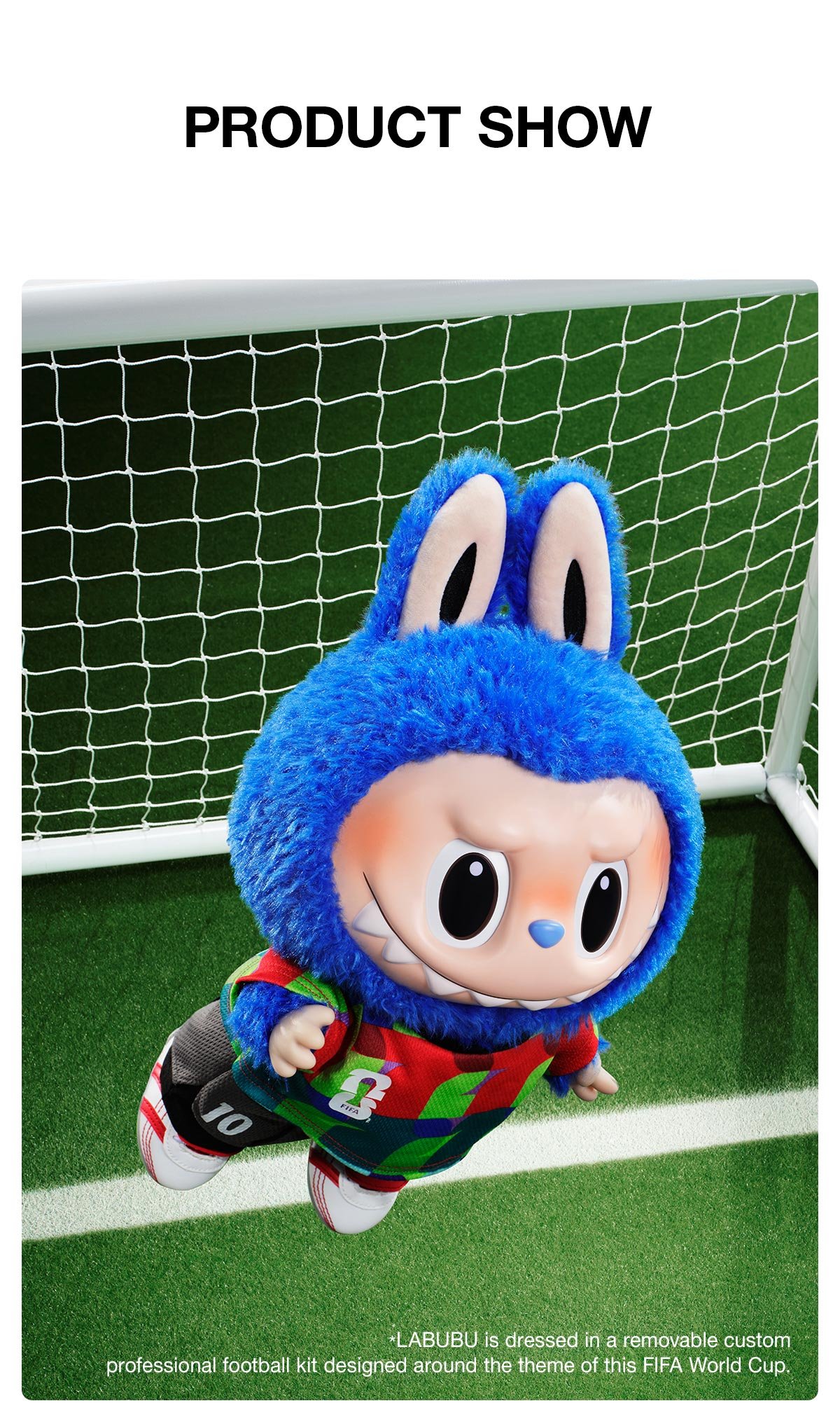 THE MONSTERS × FIFA Catch the Win ラブブ THE MONSTERS × FIFA SERIES-Catch the Win Vinyl Plush Doll | POP