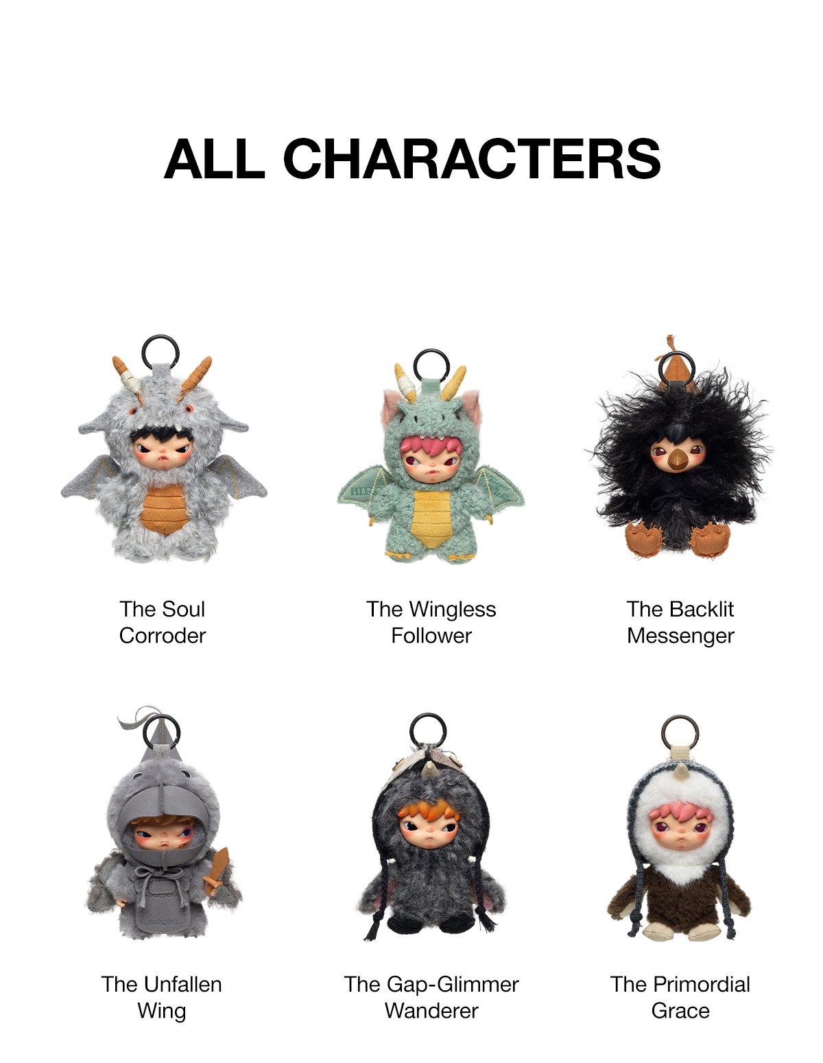 Hirono Mist-Walker Series - Plush Doll Pendant | POP MART Official