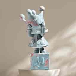 MOLLY Anniversary Statues Classical Retro 2 Series Figures - POP