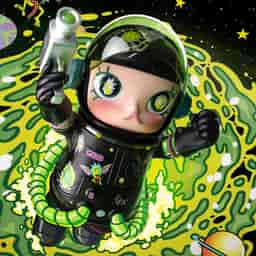MEGA SPACE MOLLY 400% Rick and Morty - POP MART Official