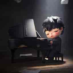 Hirono The Pianist Figure - POP MART Official