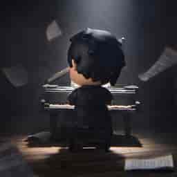 Hirono The Pianist Figure - POP MART Official