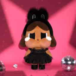 CRYBABY SHINY SHINY SERIES-Plush Doll (Pink) - POP MART Official