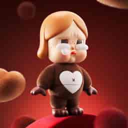 CRYBABY BE MINE FIGURINE - POP MART Official