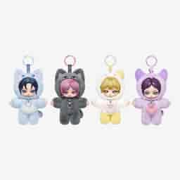 aespa Fluffy Club Series Vinyl Plush Doll Pendant - POP MART Official