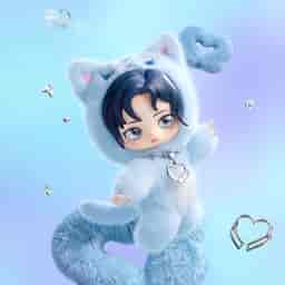aespa Fluffy Club Series Vinyl Plush Doll Pendant | POP MART Official