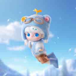 DIMOO Pilot Bear Action Figure | POP MART Official