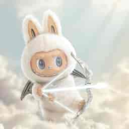 THE MONSTERS - ANGEL IN CLOUDS Vinyl Face Doll | POP MART Official