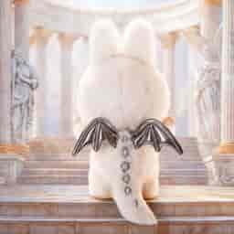 THE MONSTERS - ANGEL IN CLOUDS Vinyl Face Doll | POP MART Official