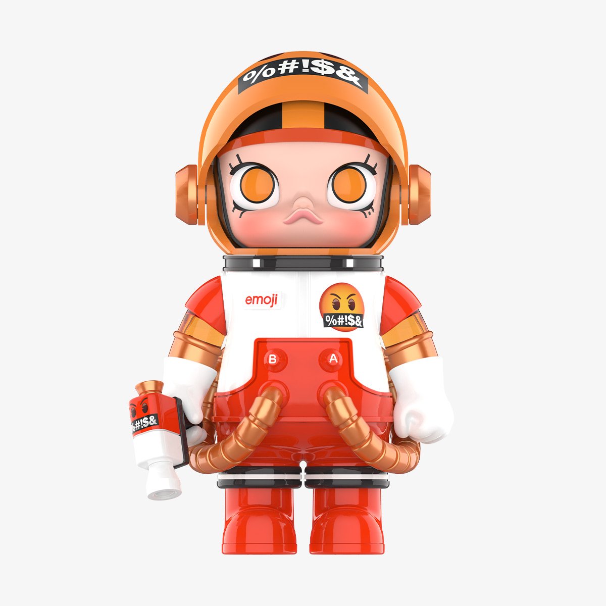 MEGA SPACE MOLLY 100% × emoji™ Series - POP MART Official