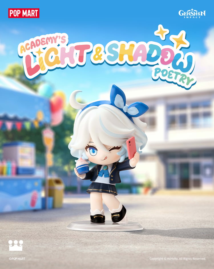 Genshin Impact Academy's Light and Shadow Poetry Chibi Series Figures