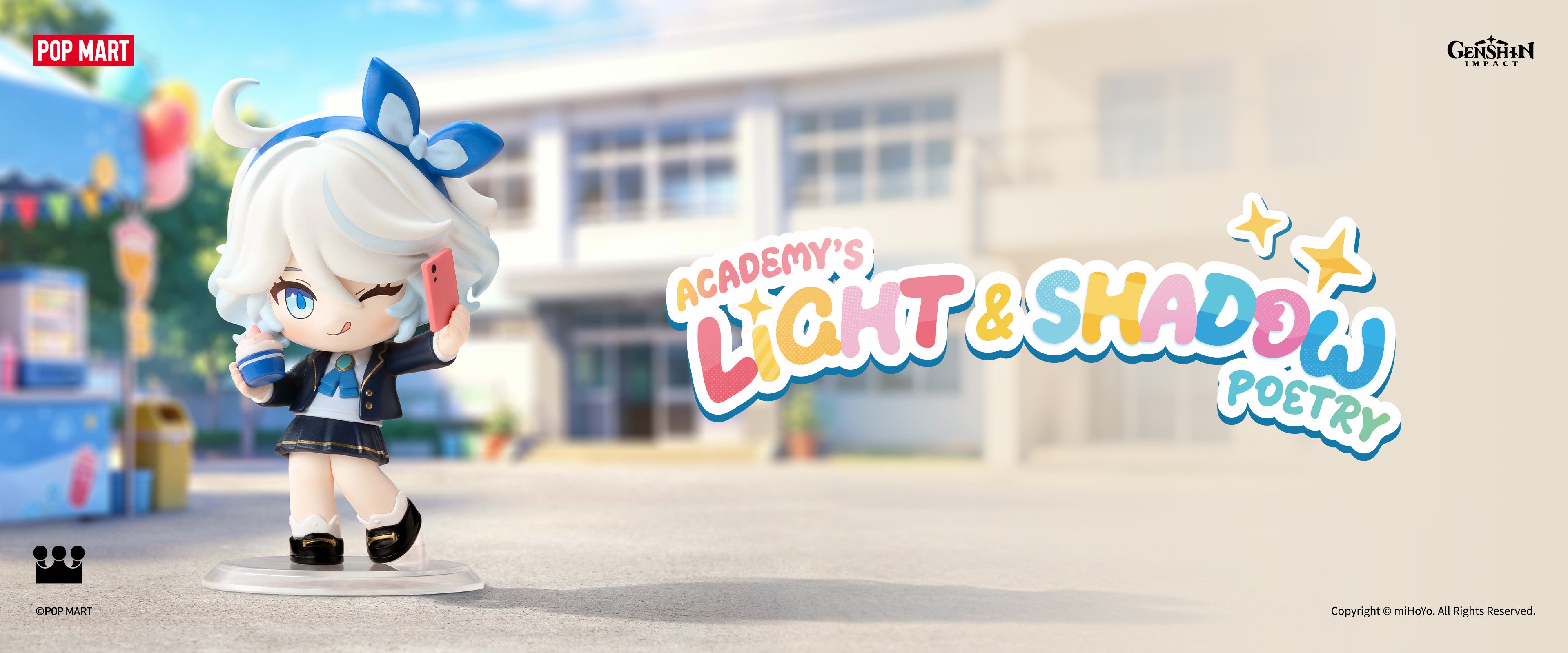 Genshin Impact Academy's Light and Shadow Poetry Chibi Series Figures