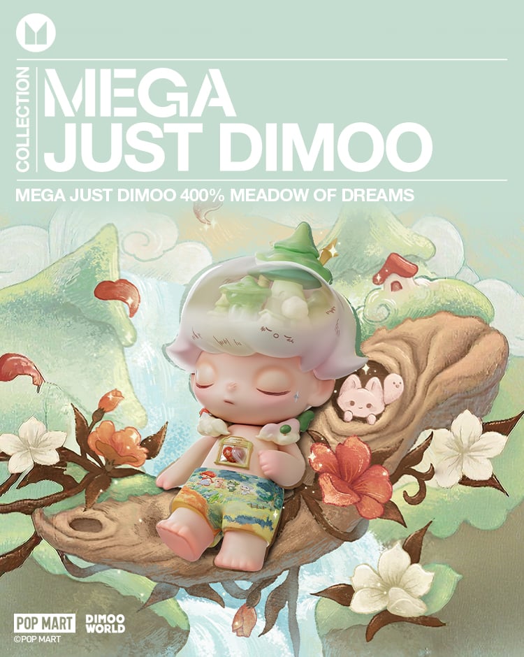 MEGA JUST DIMOO 700% MEADOW OF DREAMS