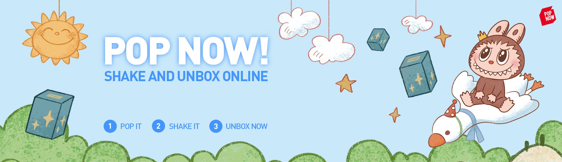 Pop Now Banner