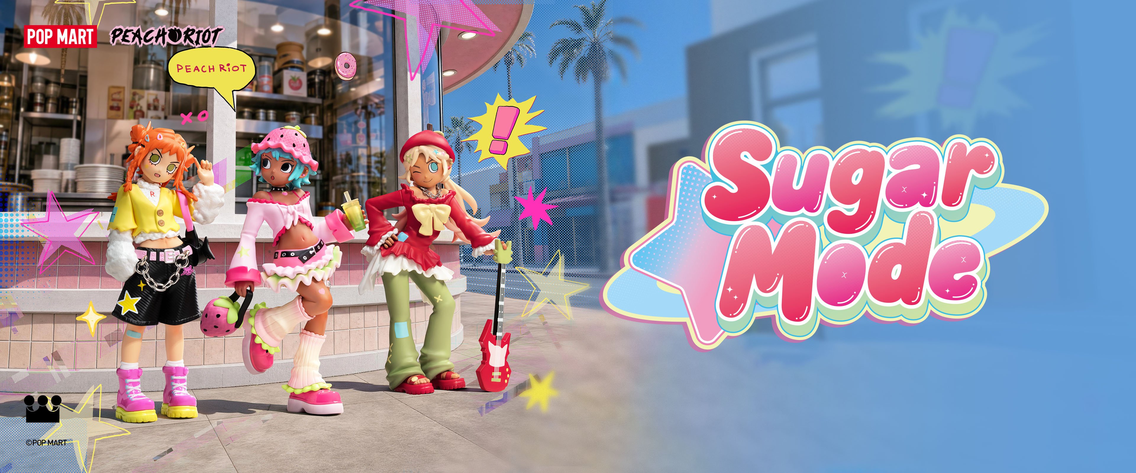 Peach Riot Sugar Mode Series Figures