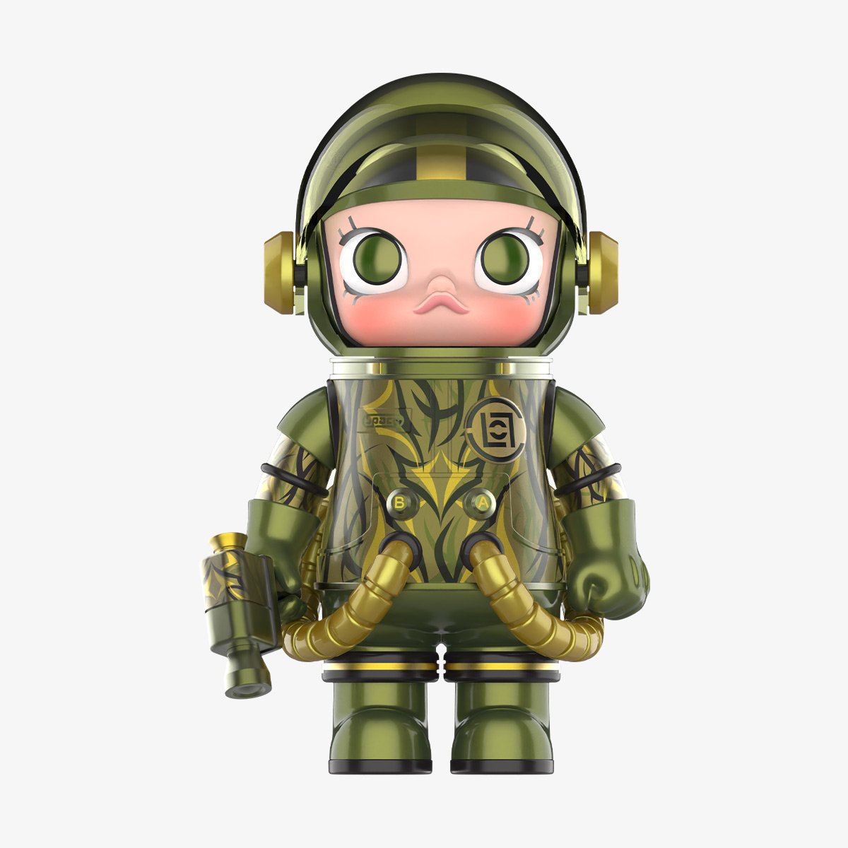 MEGA SPACE MOLLY 100% CLOT-Olive Alienegra