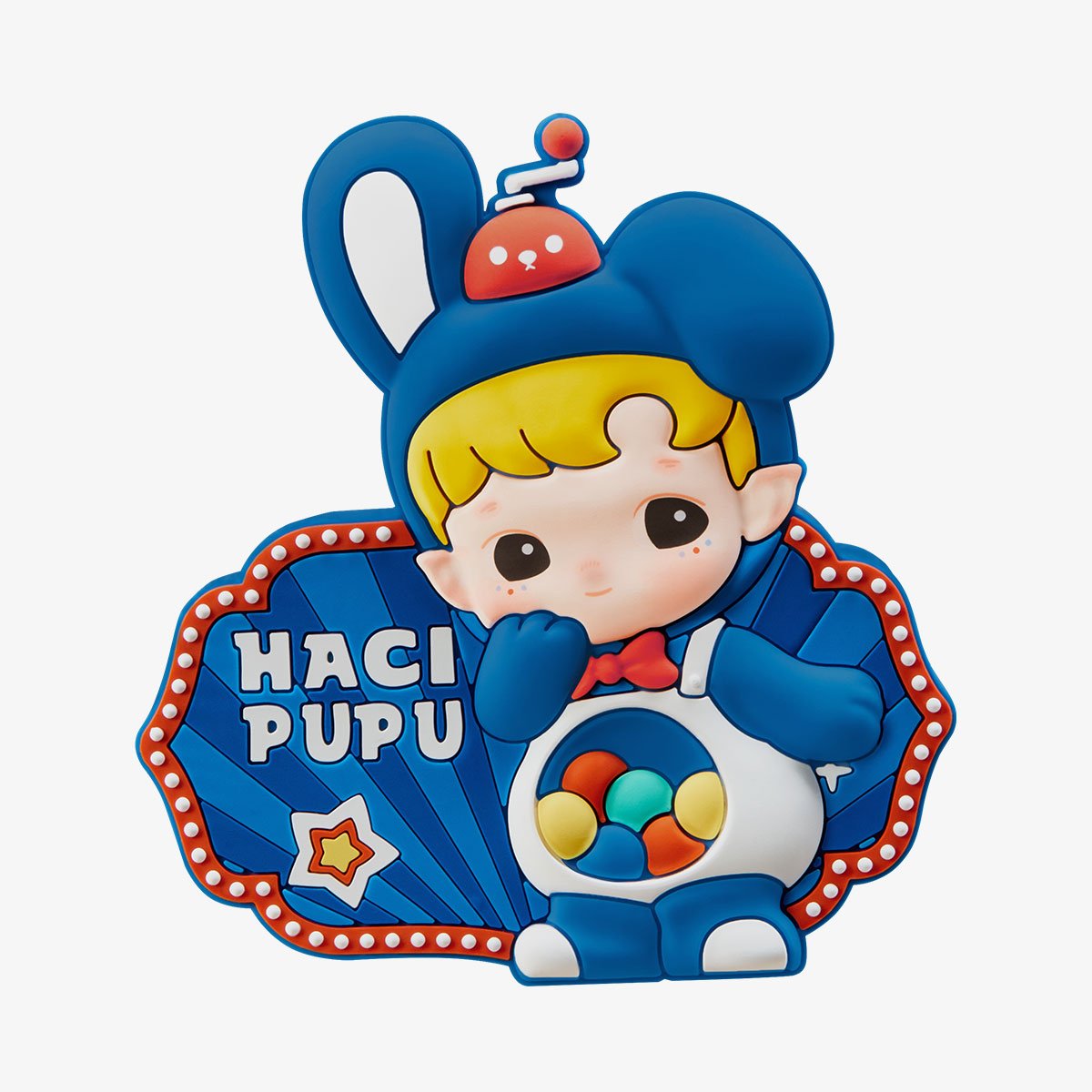 HACIPUPU Rolling Time Machine Series-Fridge Magnet Silicone Clip Blind Box