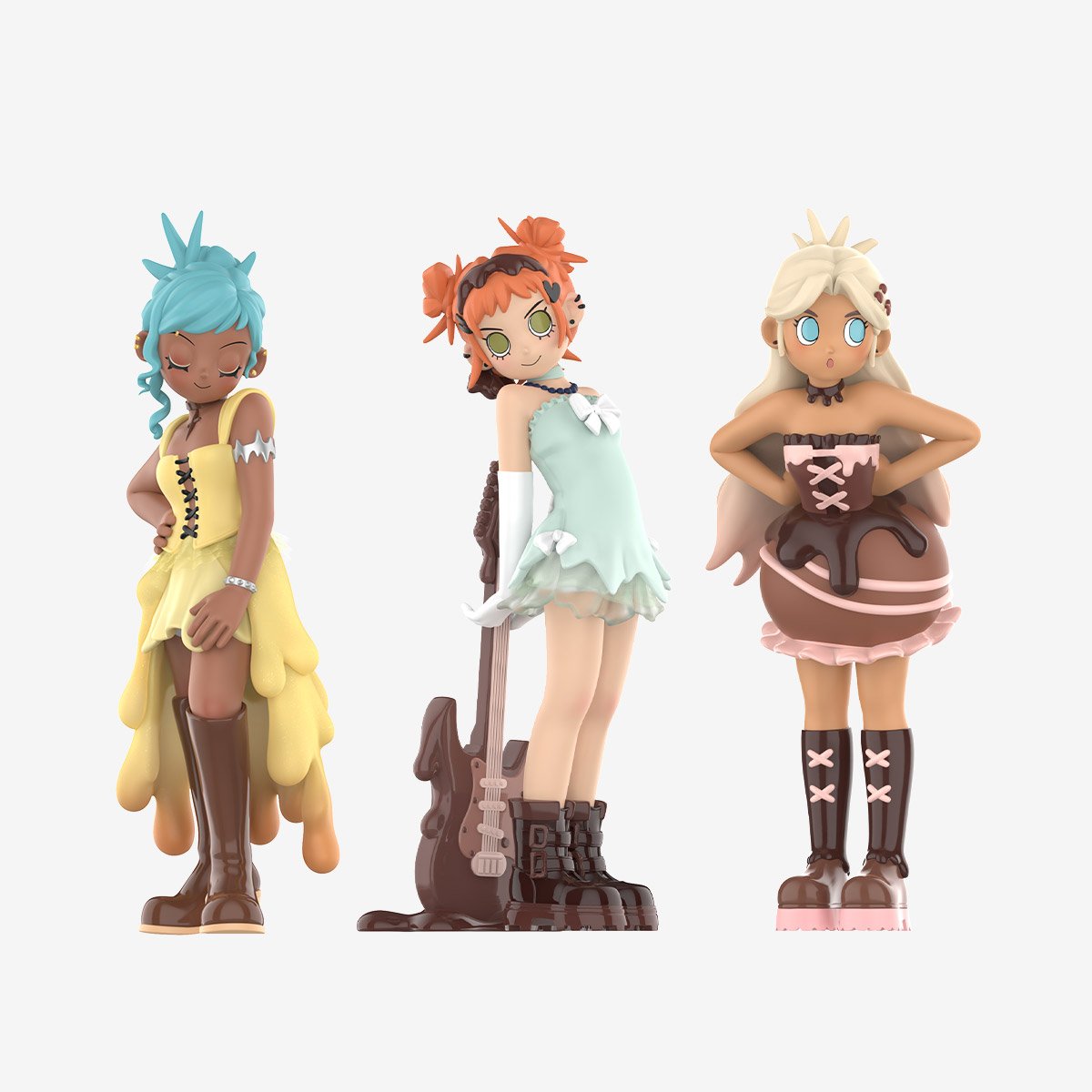 Peach Riot à La Mode Figures