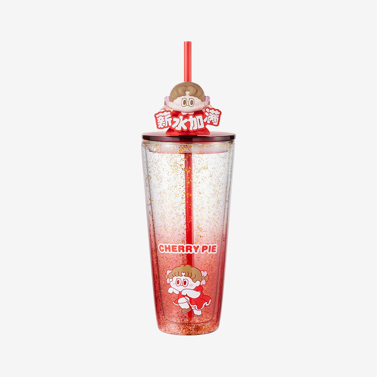 Standard Love Dance Daily Work Series Straw Cup