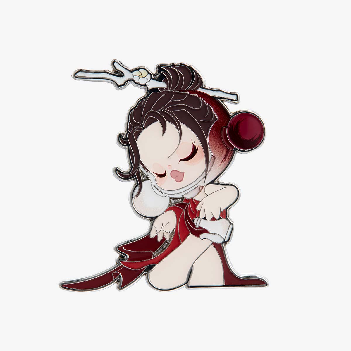 SKULLPANDA The Ink Plum Blossom Series-Badge Blind Box
