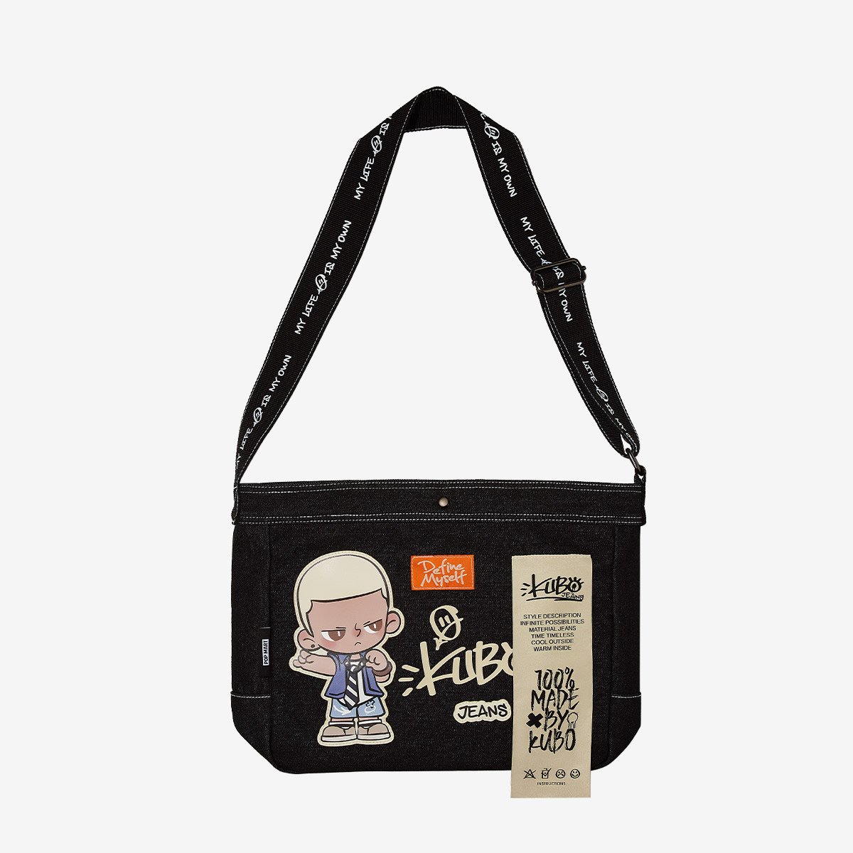KUBO JEANS SERIES-Messenger Bag
