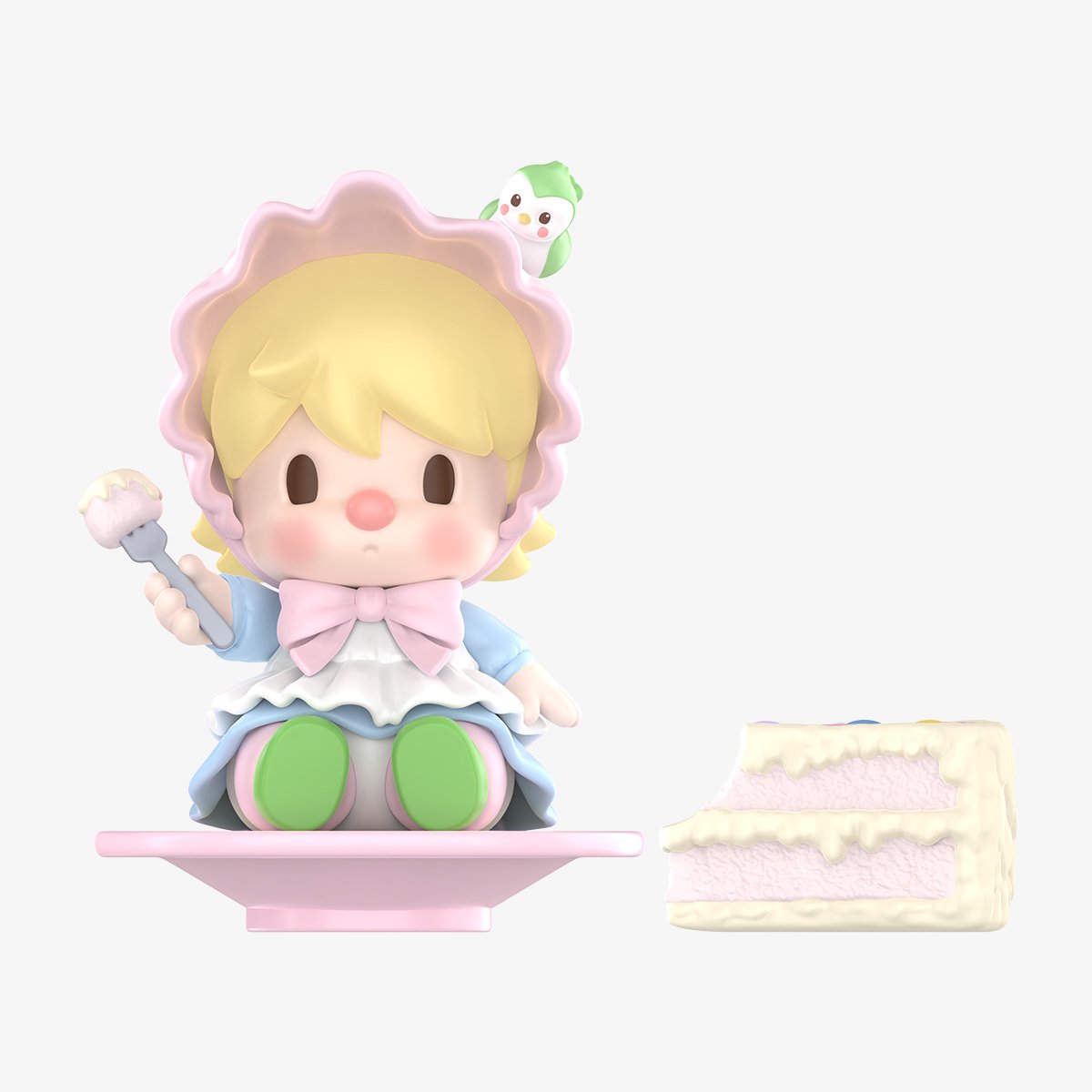 Sweet Bean Travelling During Flower Season Figure