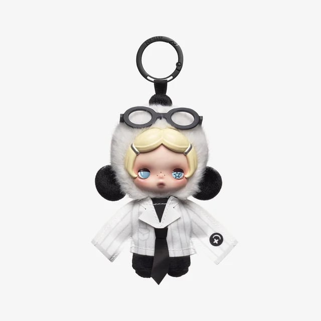 θ SKULLPANDA Off Mode Series Plush Doll Pendant