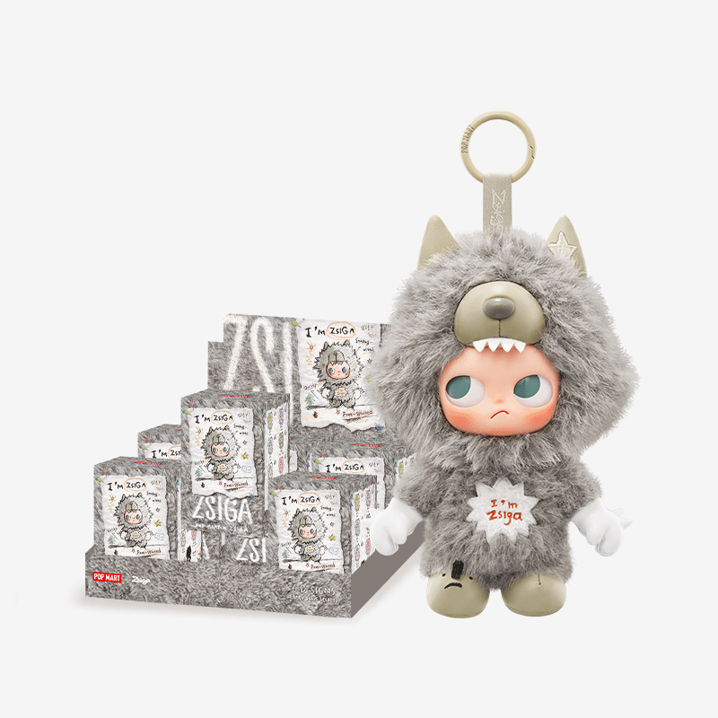 ZSIGA I'm Zsiga Series-Vinyl Plush Pendant