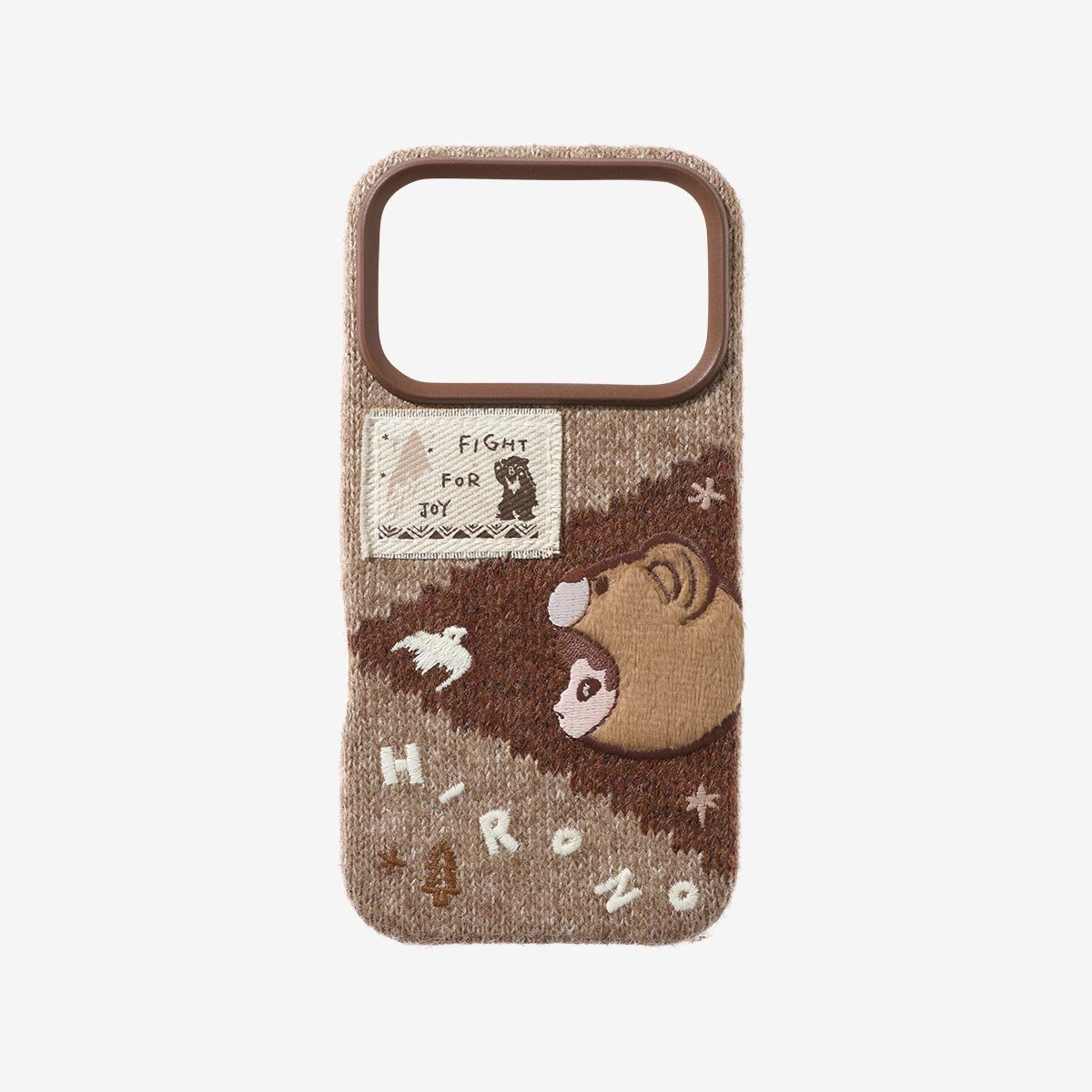 Hirono Road Journal Series-Knitted Phone Case 