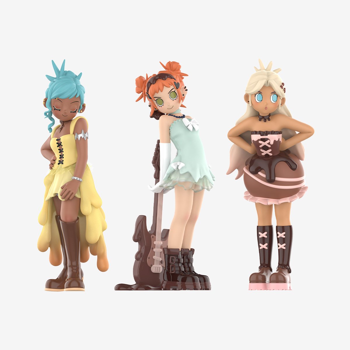 Peach Riot à La Mode Figures