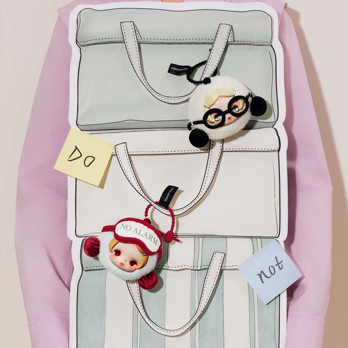 θ SKULLPANDA Off Mode Series Earphone Bag