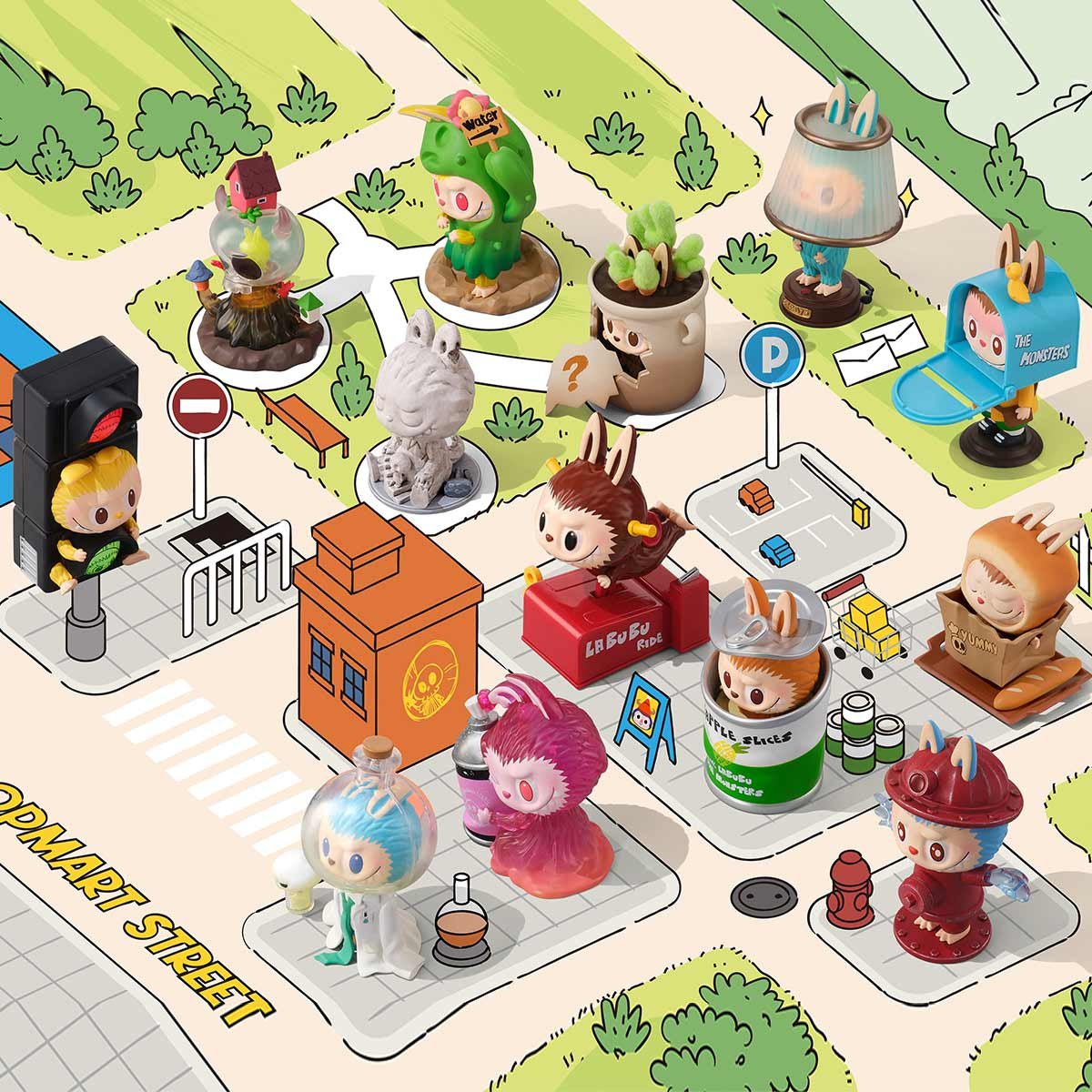 POP MART THE MONSTERS( ラブブ)ALMOST HIDDEN THE MONSTERS Almost Hidden Series Figures - POP MART Official