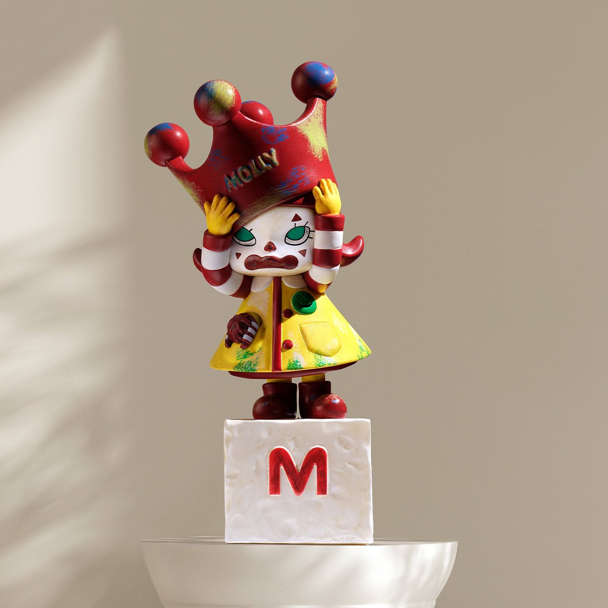 MOLLY Anniversary Statues Classical Retro 2 Series Figures - POP