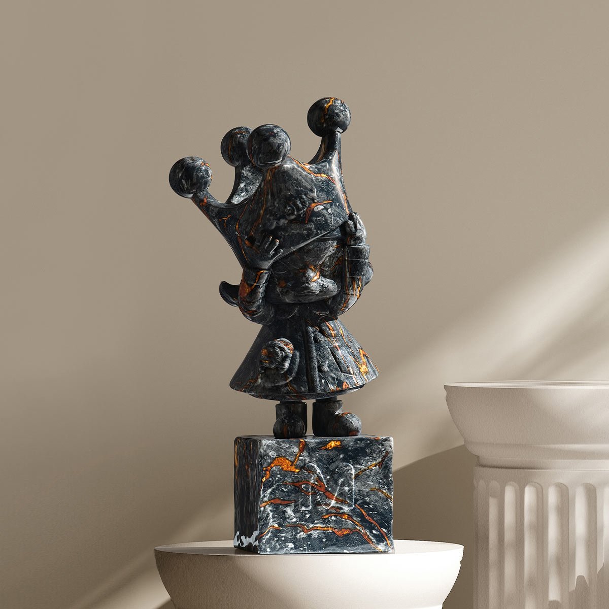 【再出品】MOLLY Anniversary Statues レトロ 2 MOLLY Anniversary Statues Classical Retro 2 Series Figures - POP