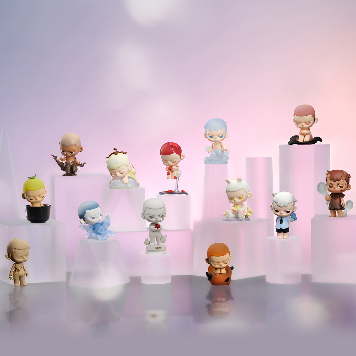 KUBO Breathing In Series Figures - POP MART Official