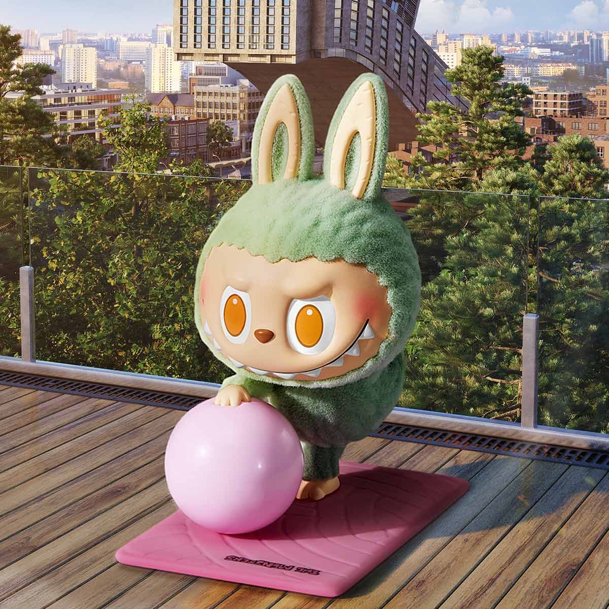 THE MONSTERS Lazy Yoga Series Figures - POP MART Official
