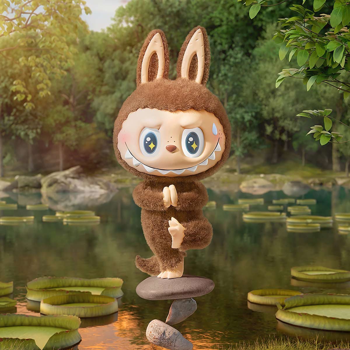 THE MONSTERS Lazy Yoga Series Figures - POP MART Official