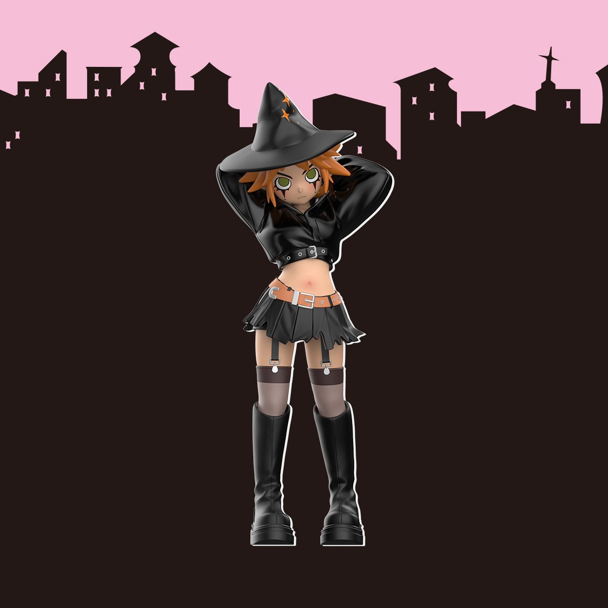 Peach Riot Witchy Punk Figures - POP MART Official