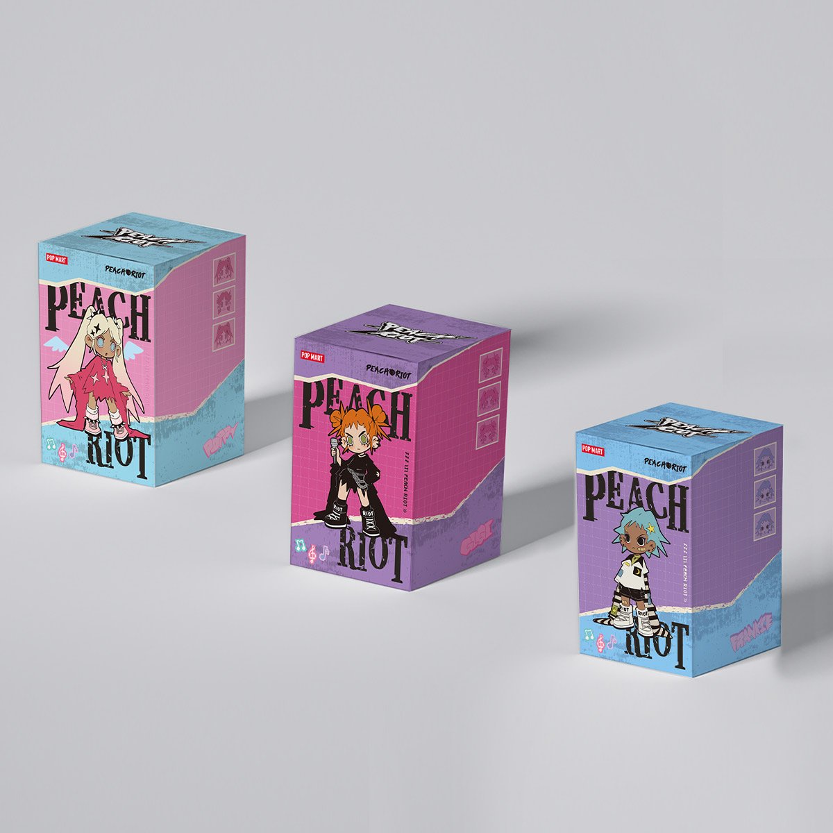 Lil Peach Riot：Loading! Series-Keychain - POP MART Official