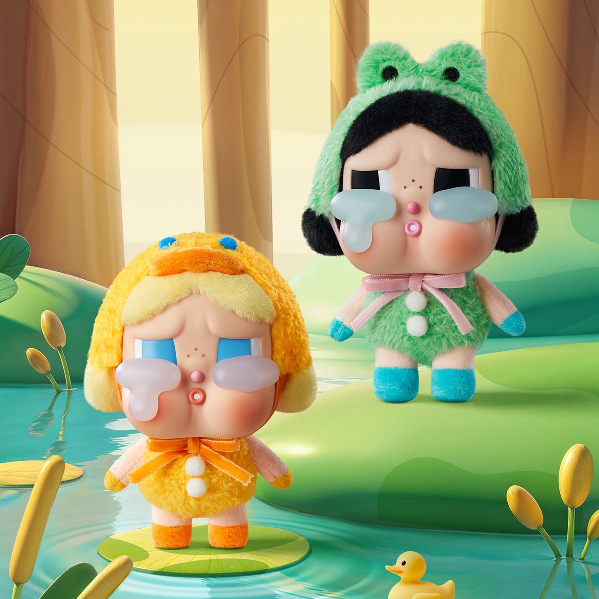 CRYBABY Crying Again Series-Vinyl Face Plush Blind Box - POP MART CRYBABY Crying Again Series-Vinyl Face Plush Blind Box - POP MART