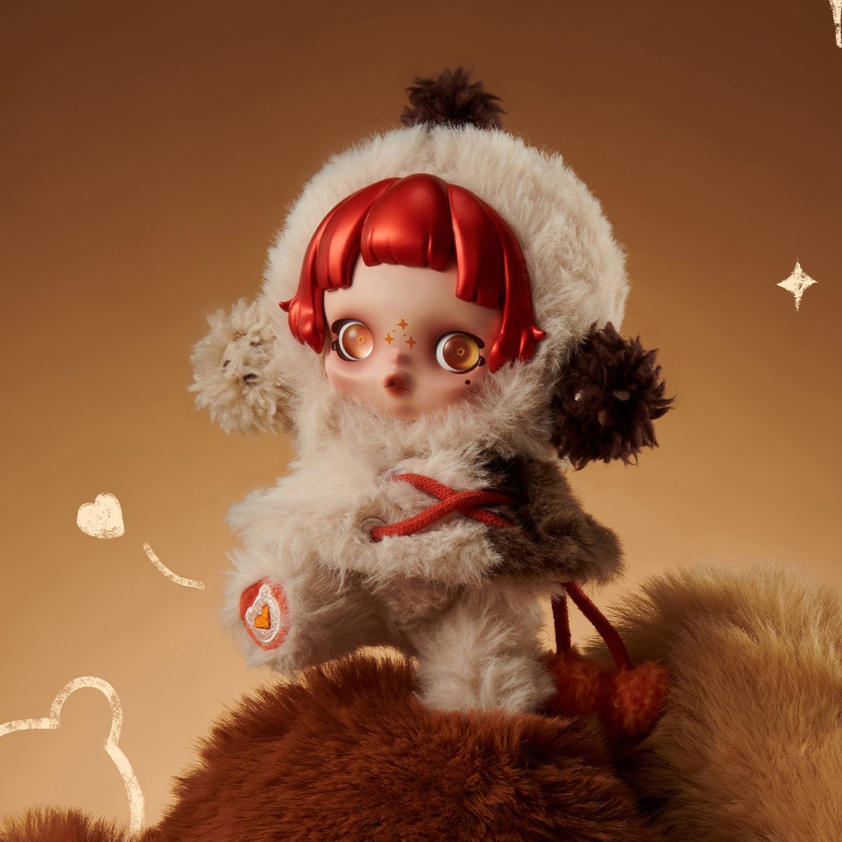 SKULLPANDA Winter Symphony Series Plush - POP MART Official