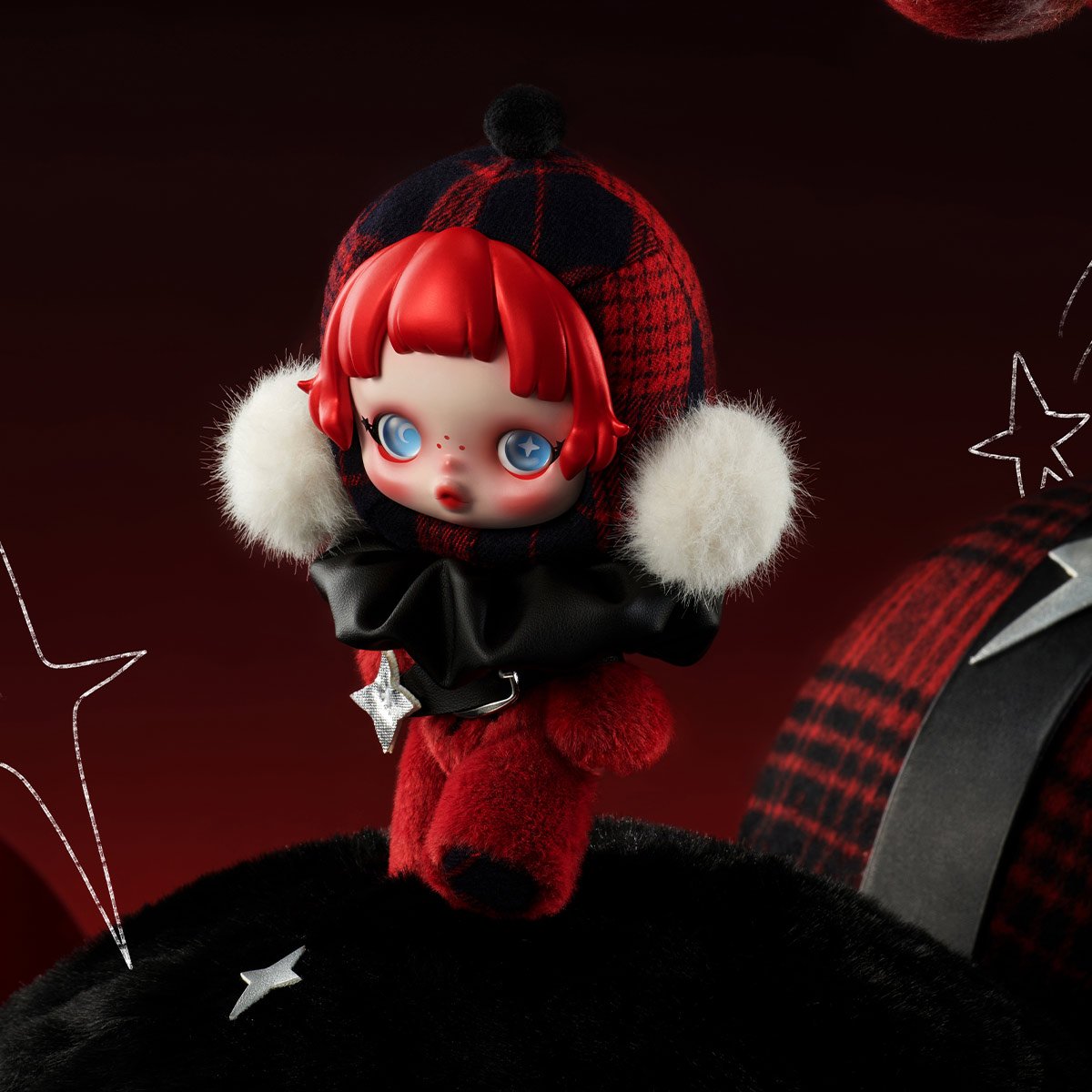 SKULLPANDA Winter Symphony Series Plush - POP MART Official