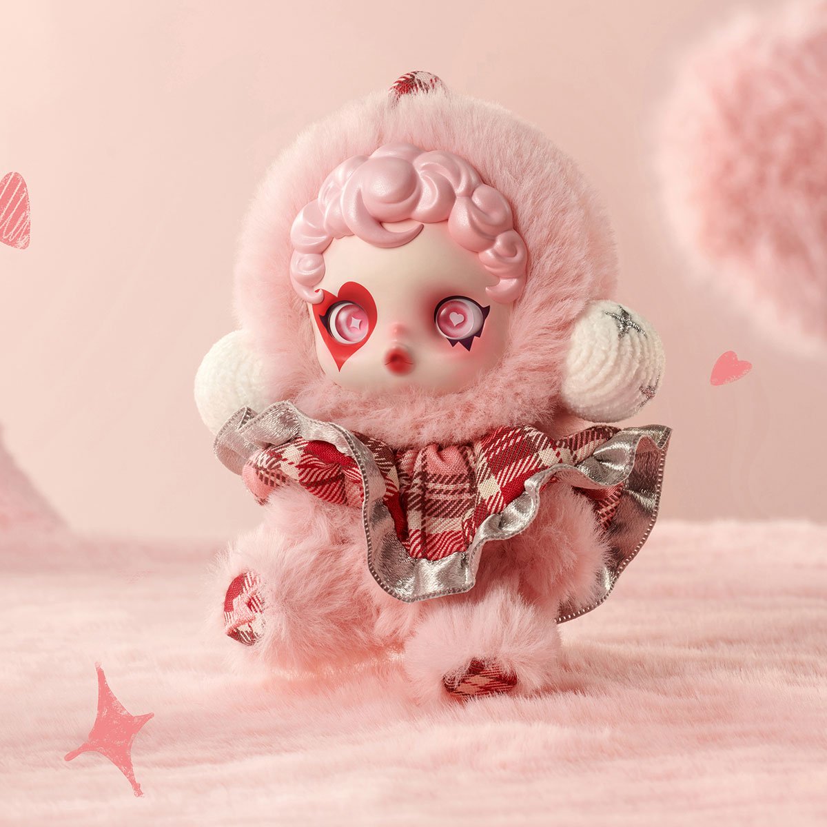 ぬいぐるみ SKULLPANDA winter symphony series plush SKULLPANDA Winter Symphony Series Plush - POP MART Official