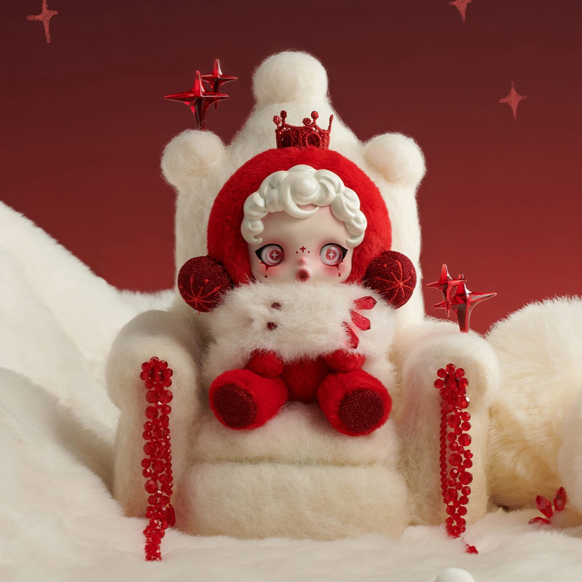 SKULLPANDA Winter Symphony Series Plush - POP MART Official