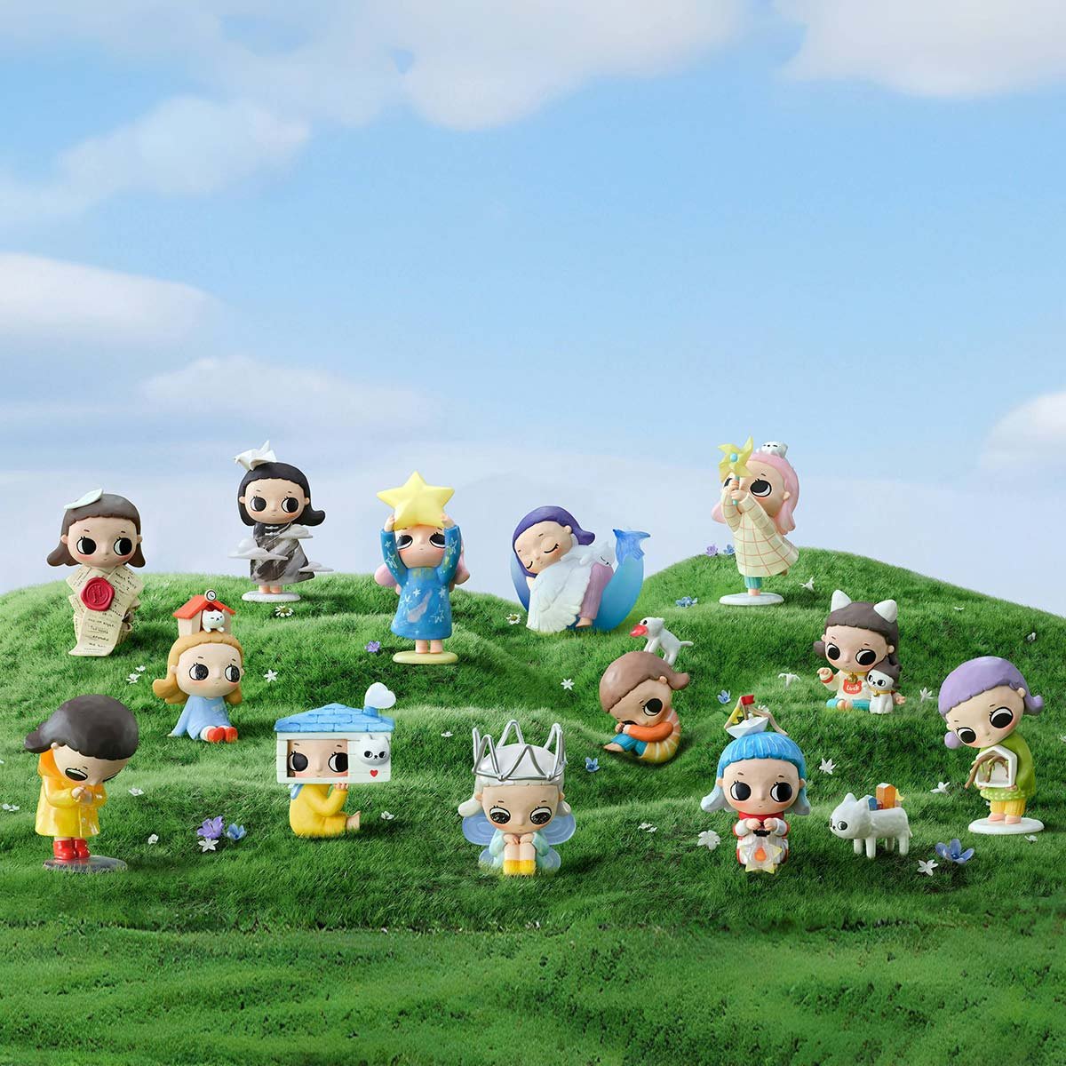 POPMART Nyota Growing up by Your Way 10点 Nyota Growing up by Your Way Series Figures | POP MART Official