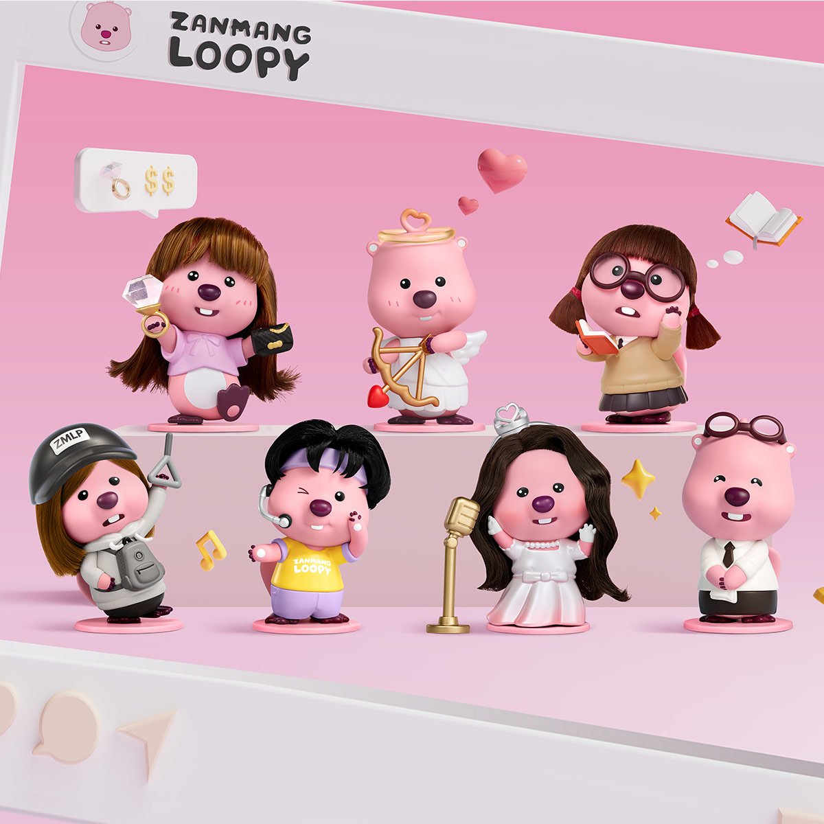 ZANMANG LOOPY’s Moments Series Figures ZANMANG LOOPY's Moments Series Figures - POP MART Official