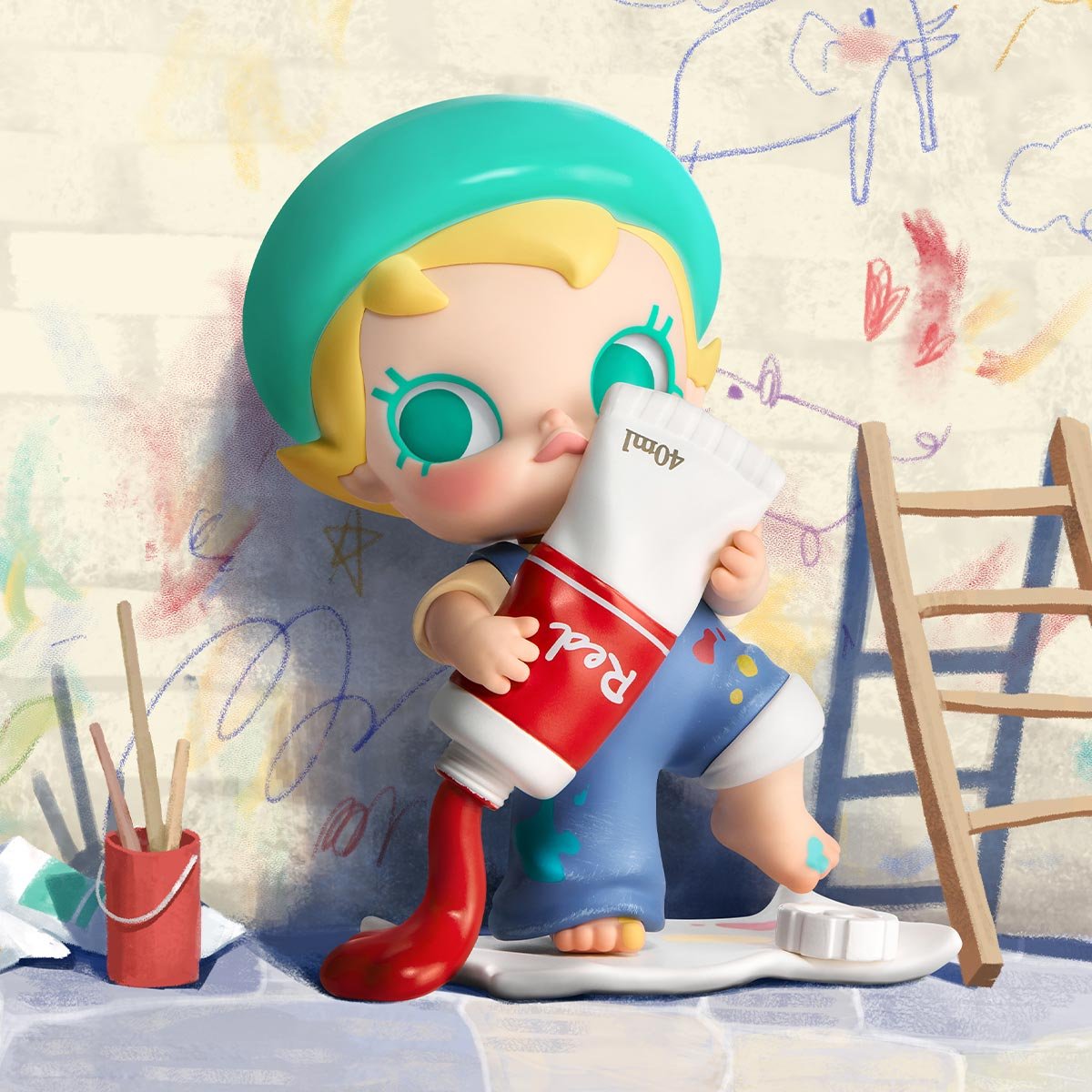 Baby Molly My Huggable Discovery Series Figures - POP MART Official