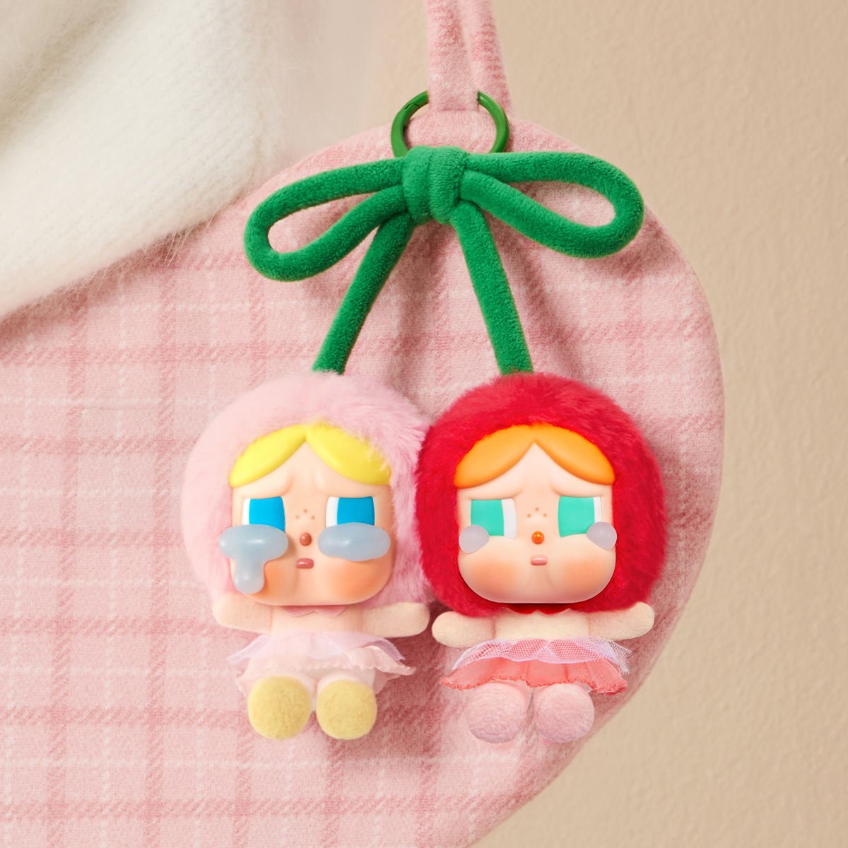 キーホルダー・アクリルキーホルダー CRYBABY Crying For Love CRYBABY Crying For Love Series-Vinyl Plush Hanging Card (Love You