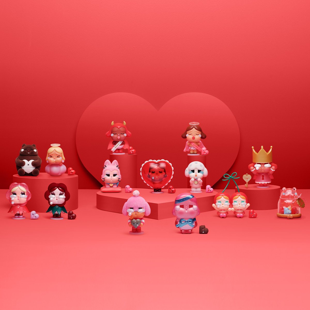 CRYBABY Crying For Love Series Figures - POP MART Official